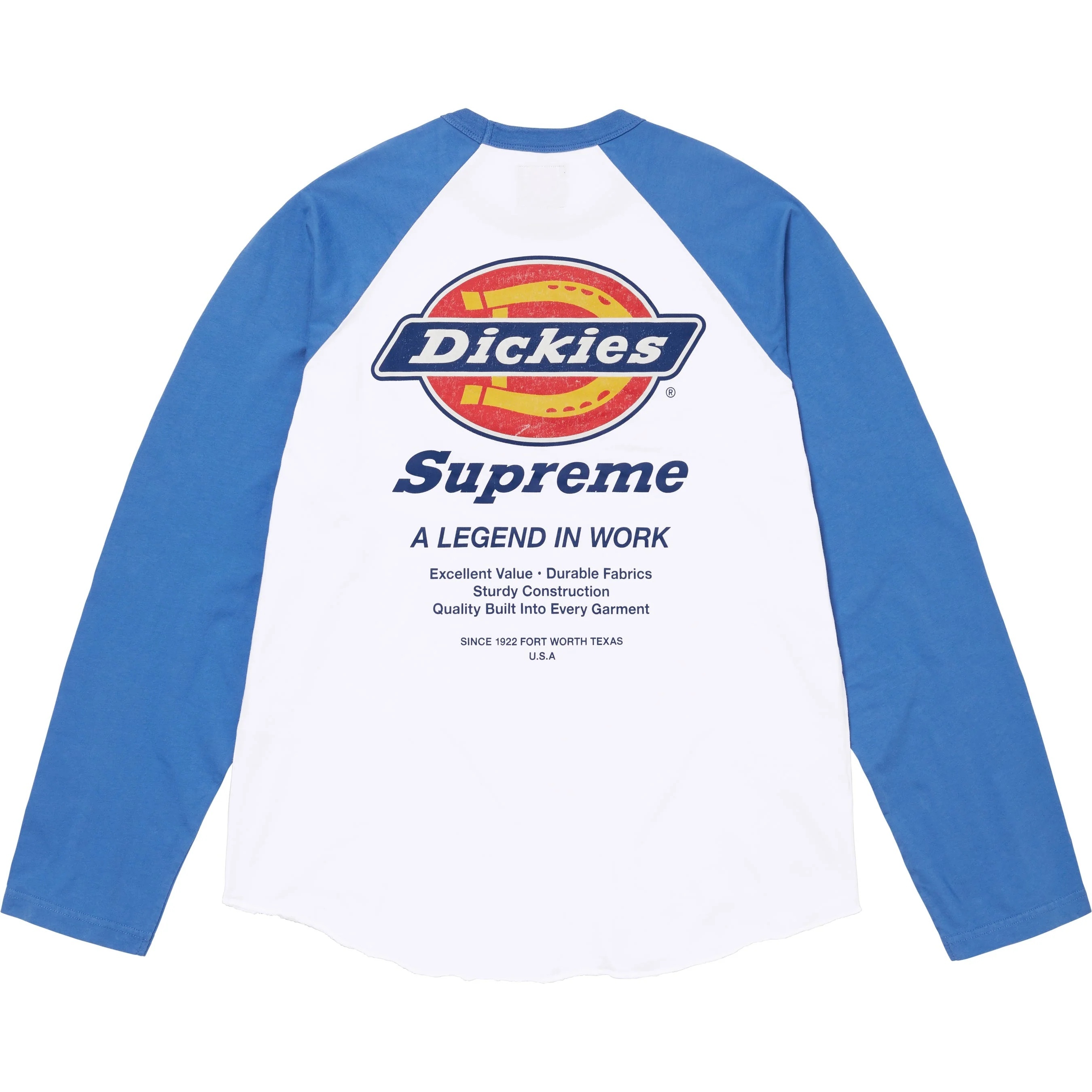 Supreme®/Dickies® Raglan L/S Top view 6